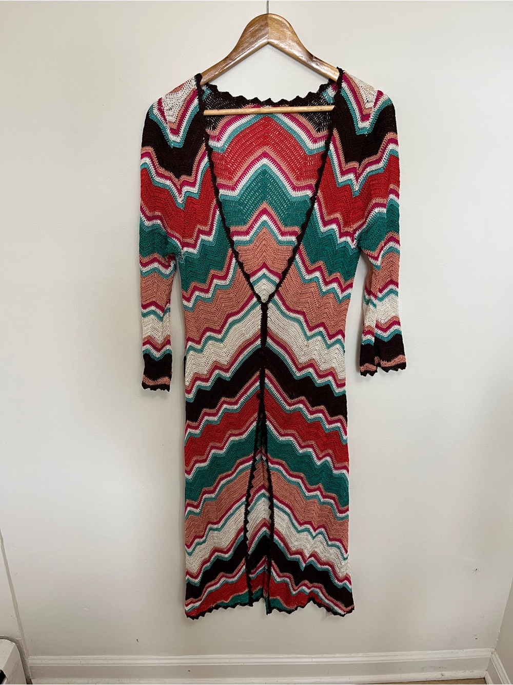 Missoni Chevron Knit Cardigan